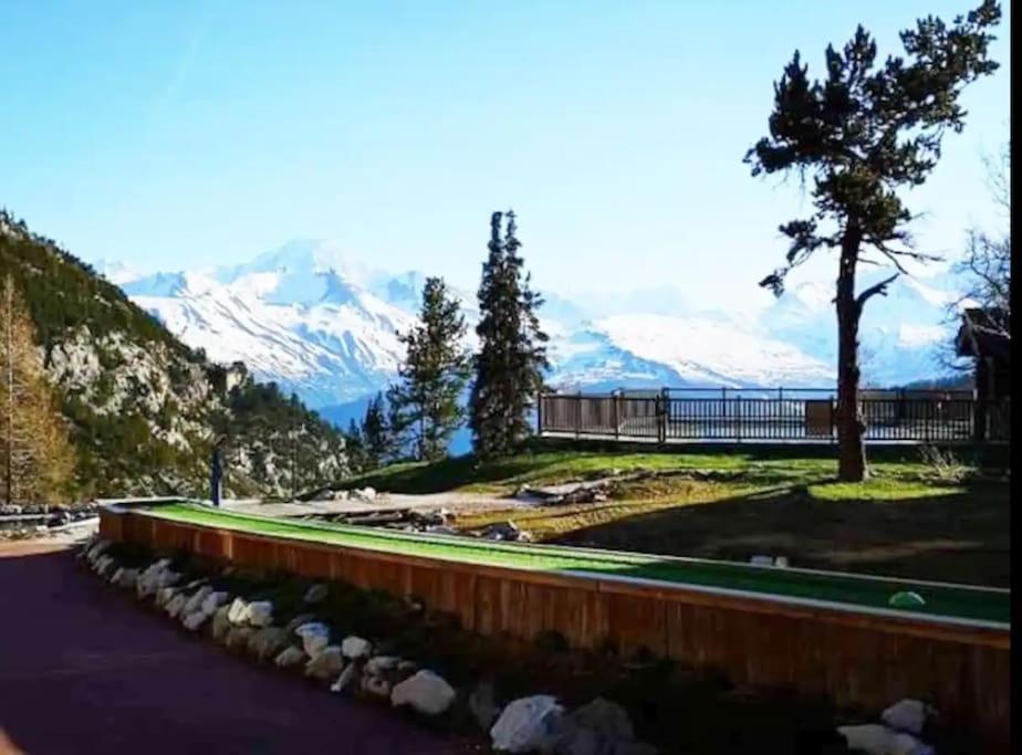 Appartement Style Chalet 5* Vue Mont-Blanc - Arc 1950 Les Arcs  Eksteriør billede