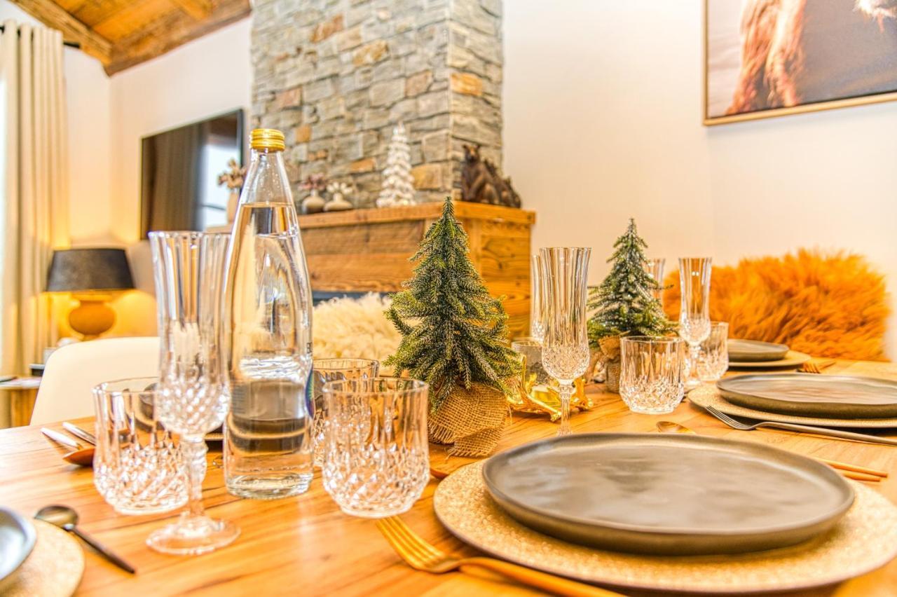 Appartement Style Chalet 5* Vue Mont-Blanc - Arc 1950 Les Arcs  Eksteriør billede