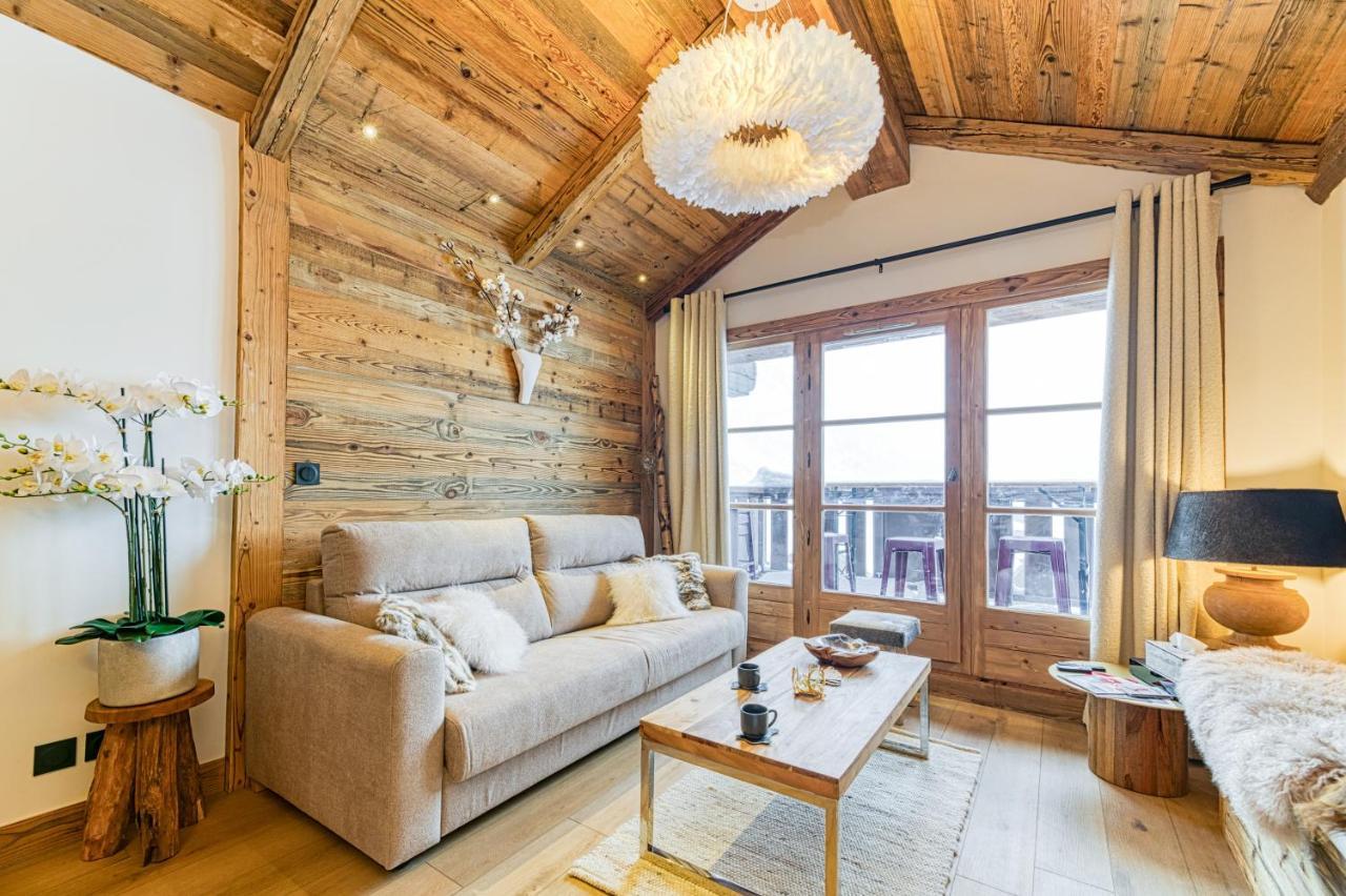 Appartement Style Chalet 5* Vue Mont-Blanc - Arc 1950 Les Arcs  Eksteriør billede